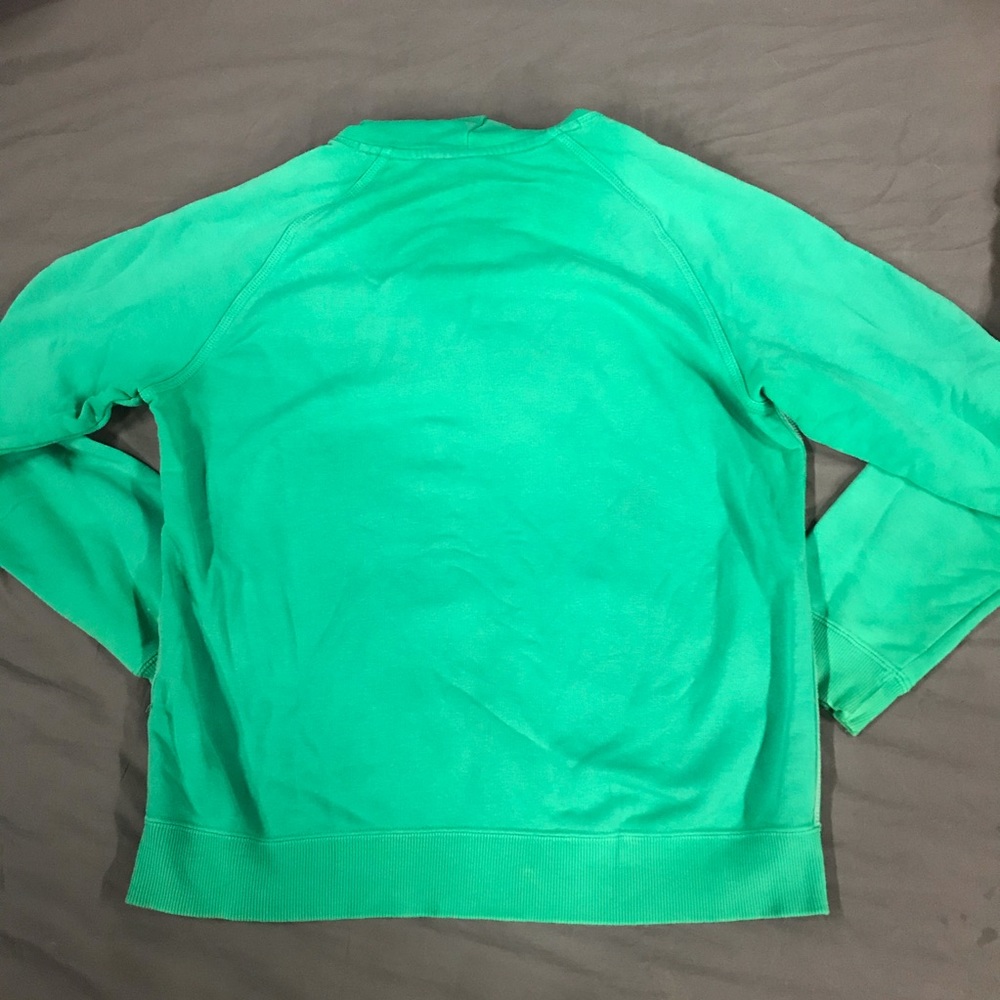 Puma Kids Sports Lifestyle Green Sweatshirt-Size M - Picture 3 of 8